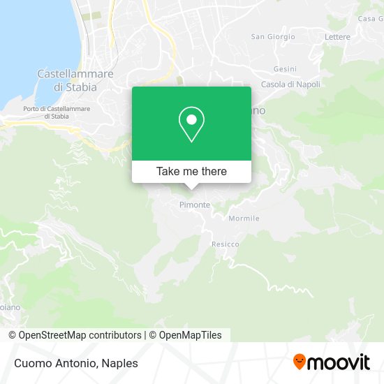 Cuomo Antonio map