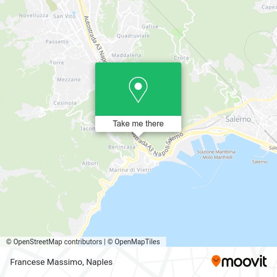 Francese Massimo map