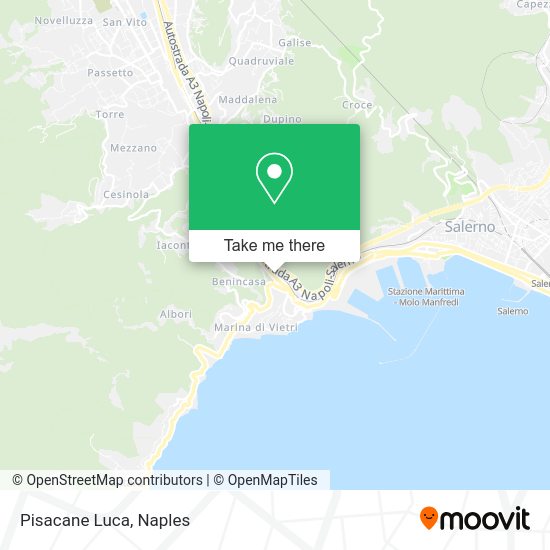 Pisacane Luca map