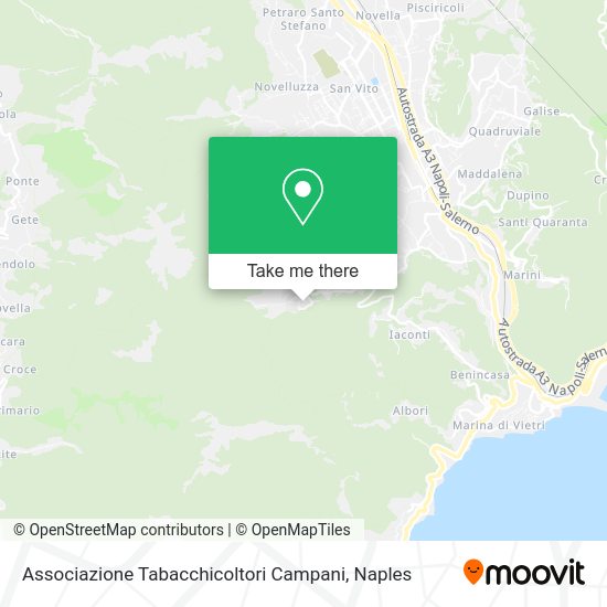 Associazione Tabacchicoltori Campani map
