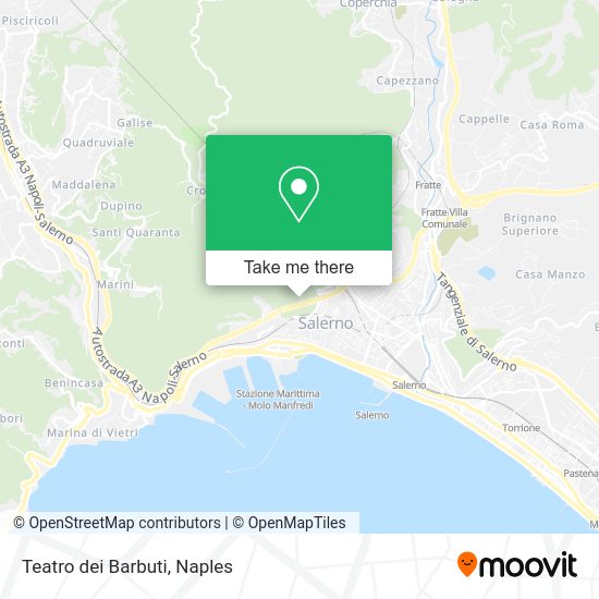 Teatro dei Barbuti map