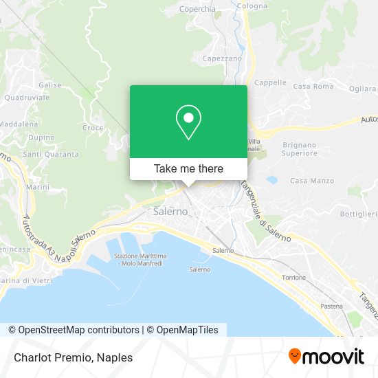 Charlot Premio map