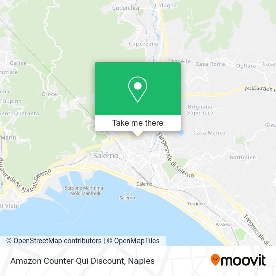 Amazon Counter-Qui Discount map