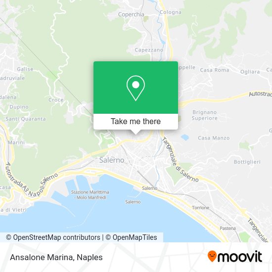 Ansalone Marina map