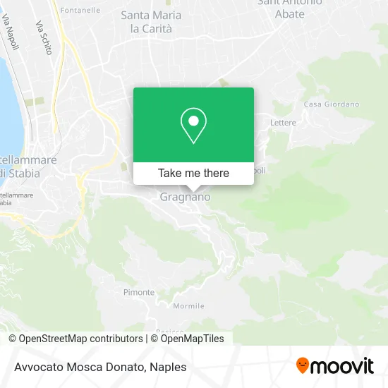 Avvocato Mosca Donato map