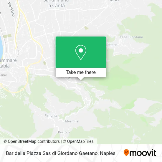 Bar della Piazza Sas di Giordano Gaetano map