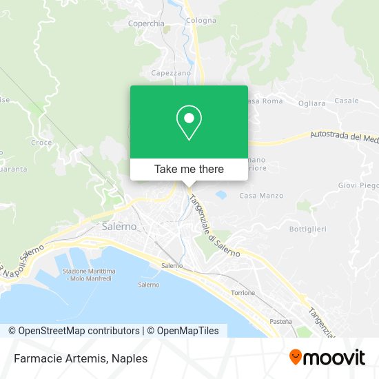 Farmacie Artemis map