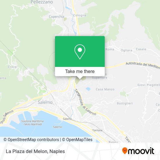La Plaza del Melon map