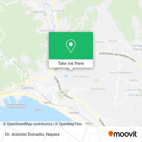 Dr. Antonio Donadio map