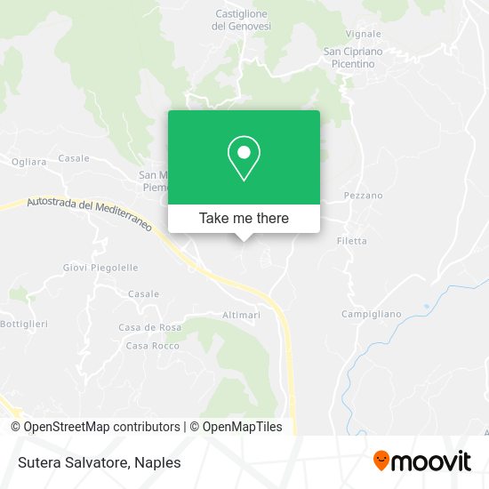 Sutera Salvatore map