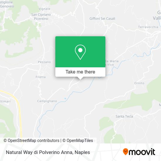 Natural Way di Polverino Anna map