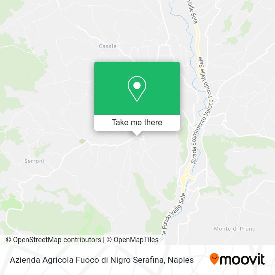 Azienda Agricola Fuoco di Nigro Serafina map
