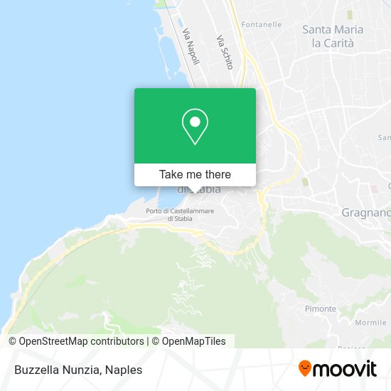 Buzzella Nunzia map