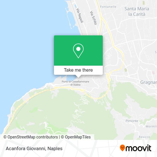 Acanfora Giovanni map