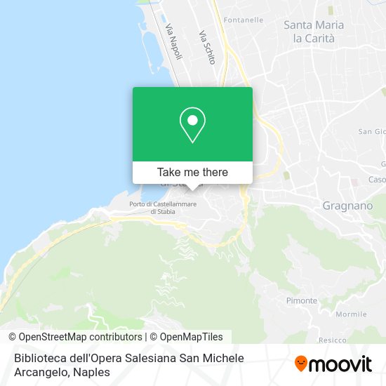 Biblioteca dell'Opera Salesiana San Michele Arcangelo map