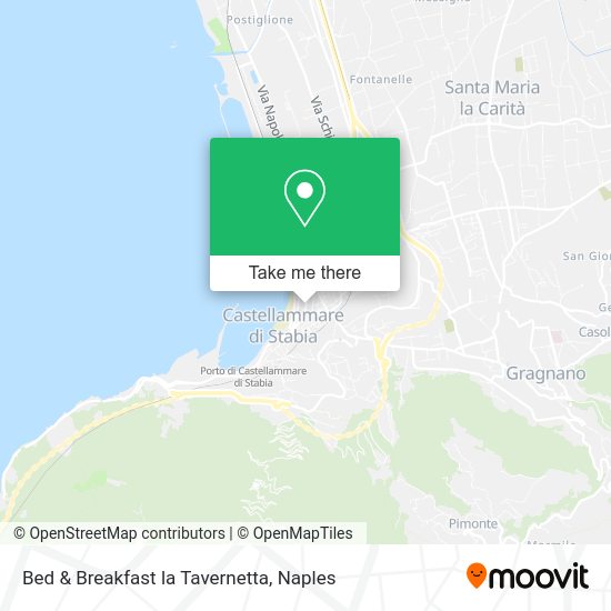 Bed & Breakfast la Tavernetta map