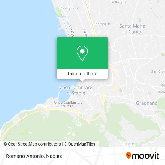 Romano Antonio map