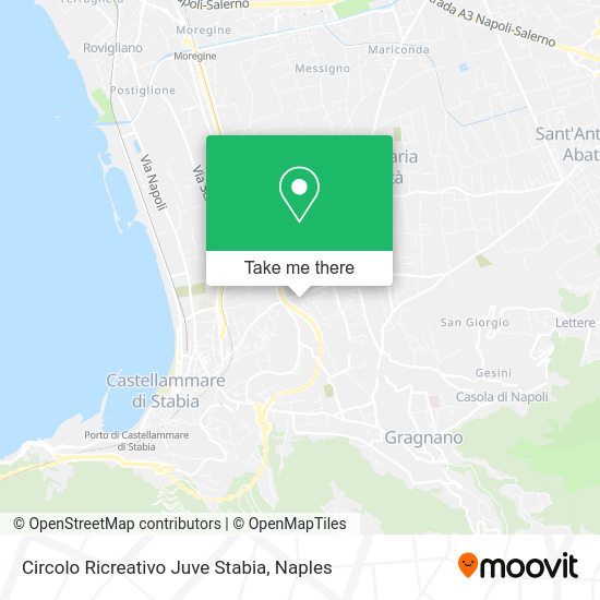 Circolo Ricreativo Juve Stabia map