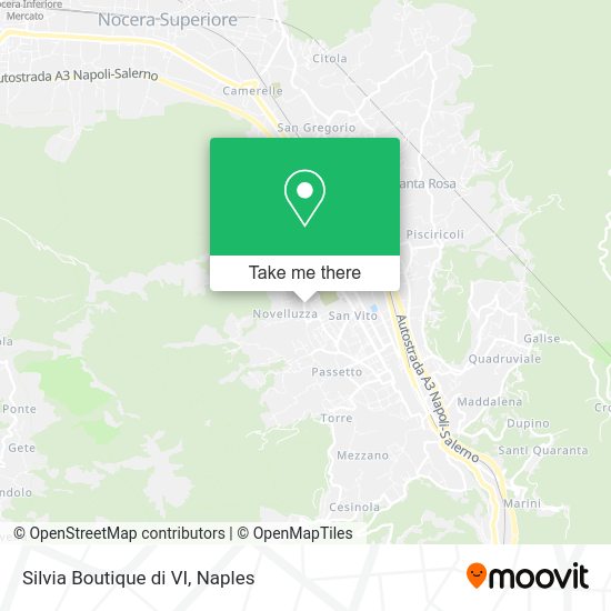 Silvia Boutique di VI map