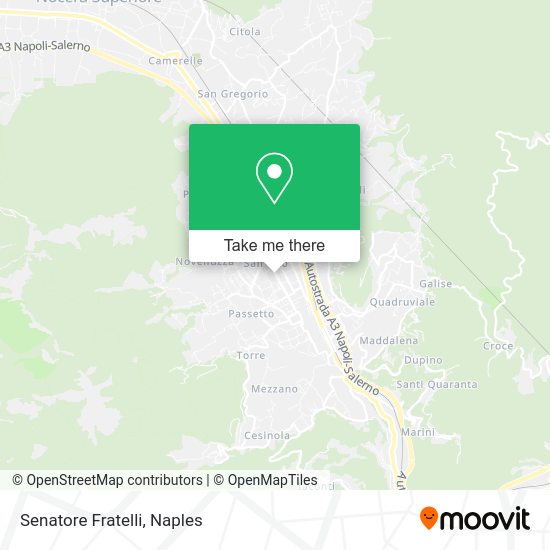 Senatore Fratelli map
