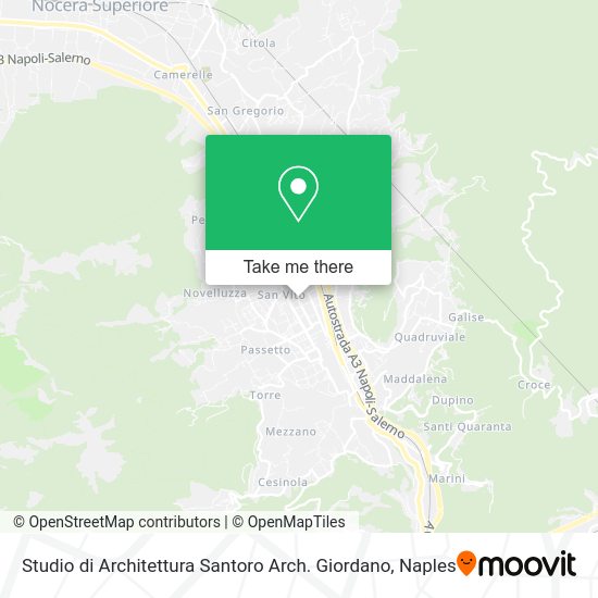 Studio di Architettura Santoro Arch. Giordano map