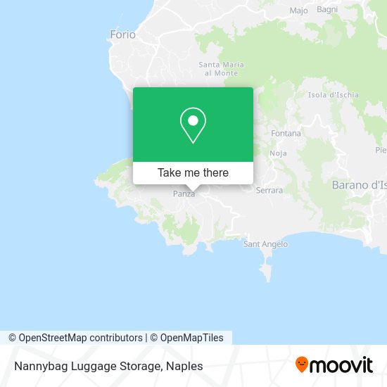 Nannybag Luggage Storage map