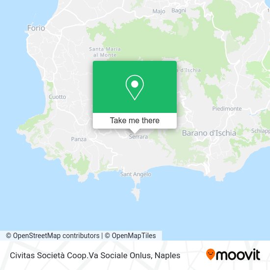 Civitas Società Coop.Va Sociale Onlus map