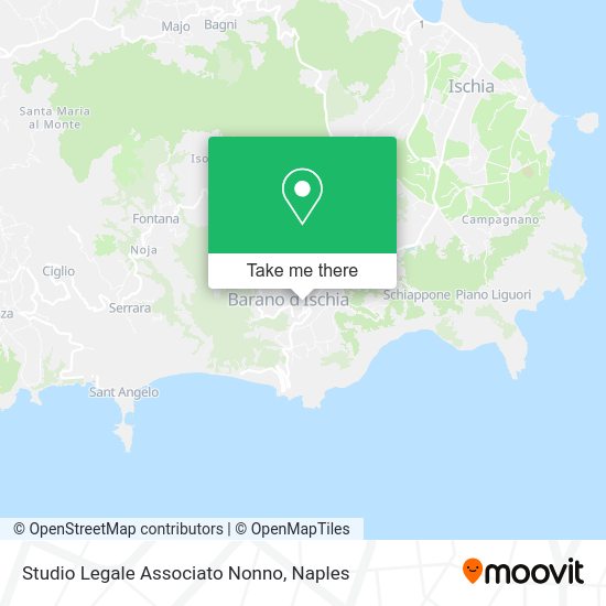 Studio Legale Associato Nonno map