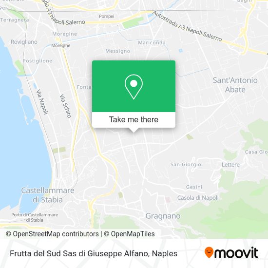 Frutta del Sud Sas di Giuseppe Alfano map