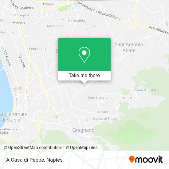 A Casa di Peppe map