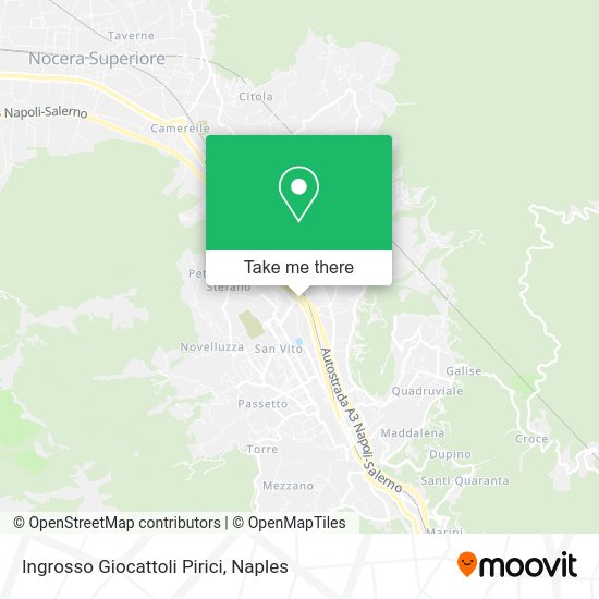 Ingrosso Giocattoli Pirici map