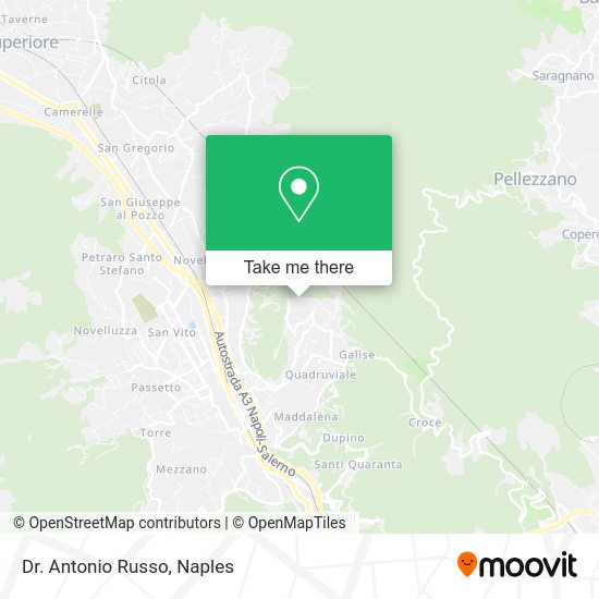 Dr. Antonio Russo map