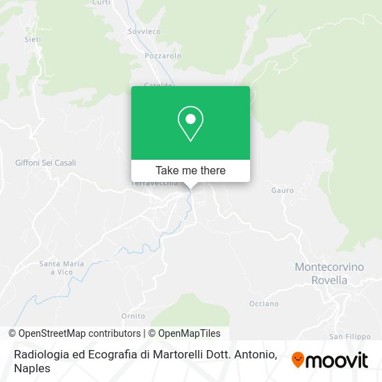 Radiologia ed Ecografia di Martorelli Dott. Antonio map