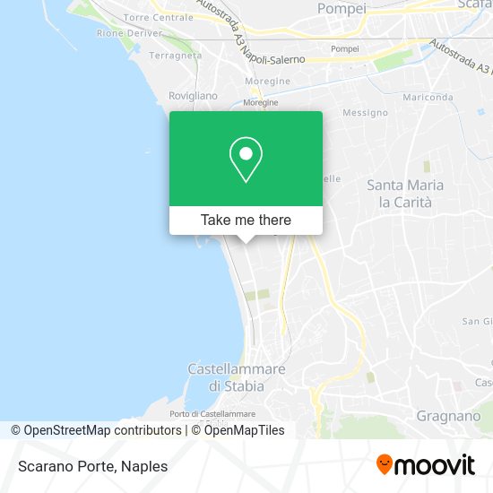 Scarano Porte map