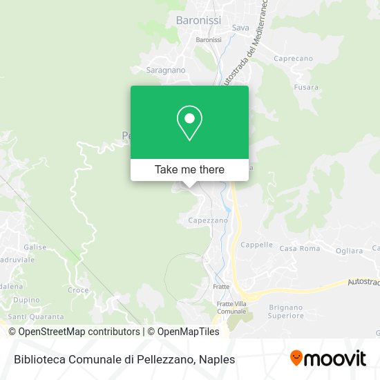 Biblioteca Comunale di Pellezzano map