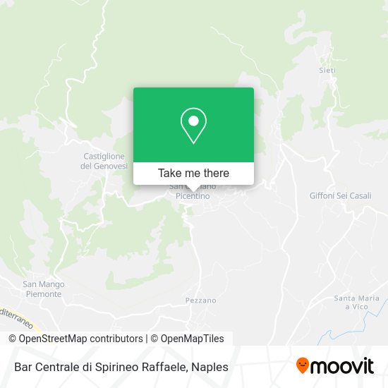 Bar Centrale di Spirineo Raffaele map
