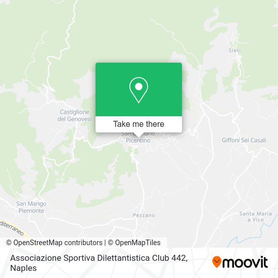 Associazione Sportiva Dilettantistica Club 442 map