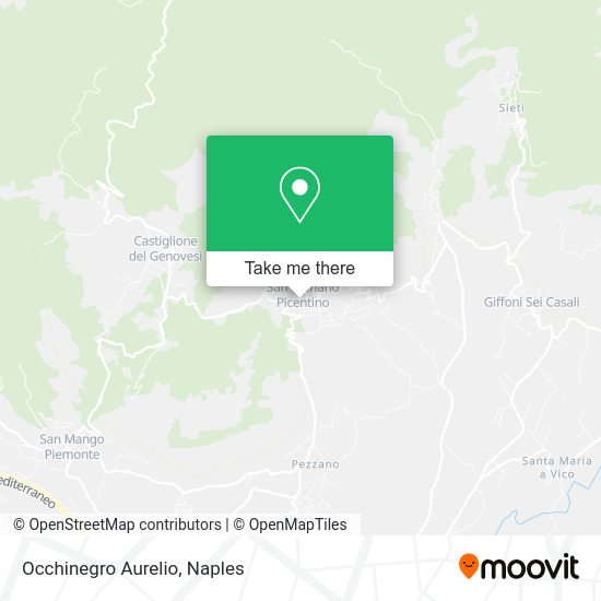 Occhinegro Aurelio map