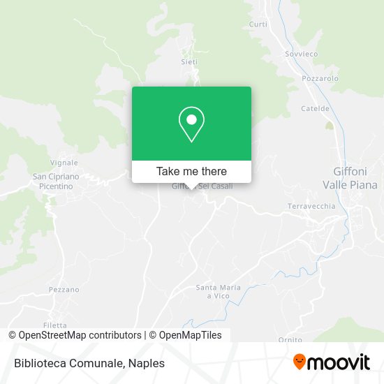 Biblioteca Comunale map
