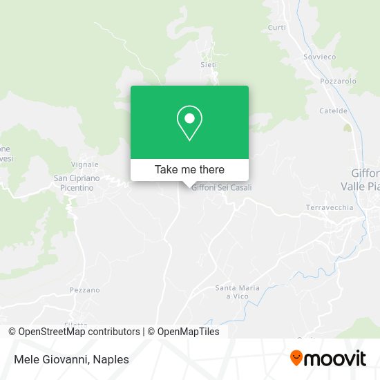 Mele Giovanni map