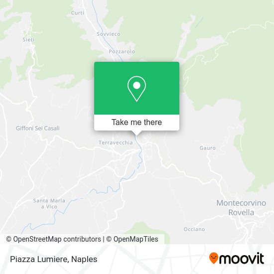 Piazza Lumiere map
