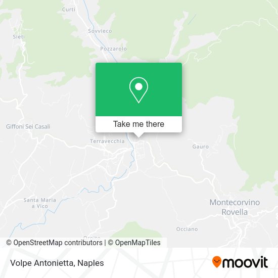 Volpe Antonietta map