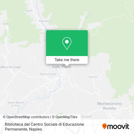 Biblioteca del Centro Sociale di Educazione Permanente map