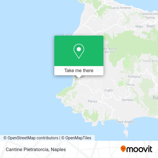 Cantine Pietratorcia map