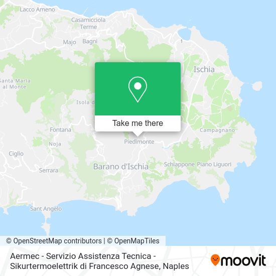 Aermec - Servizio Assistenza Tecnica - Sikurtermoelettrik di Francesco Agnese map