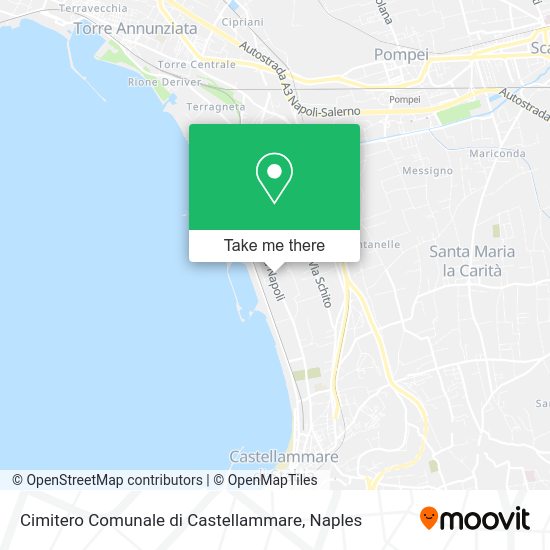 Cimitero Comunale di Castellammare map