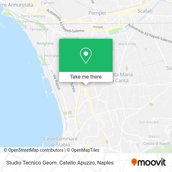 Studio Tecnico Geom. Catello Apuzzo map