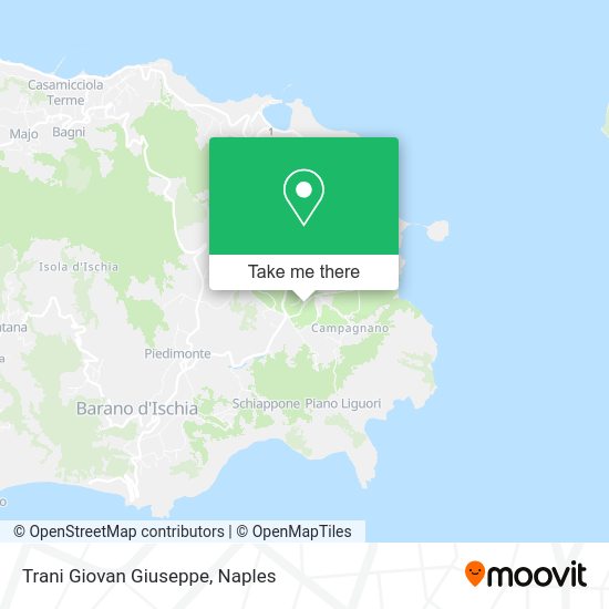 Trani Giovan Giuseppe map