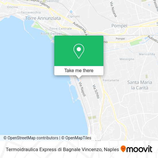 Termoidraulica Express di Bagnale Vincenzo map