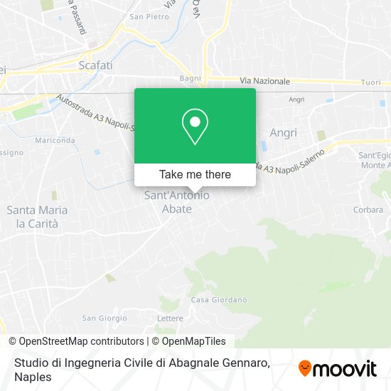 Studio di Ingegneria Civile di Abagnale Gennaro map